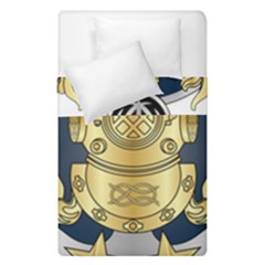 Iranian Navy Special Diver Second Class Badge Duvet Cover Double Side (single Size) by abbeyz71