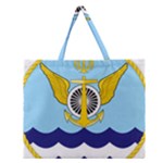 Official Insignia of Iranian Navy Aviation Zipper Large Tote Bag