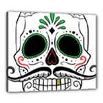 Day Of The Dead Skull Sugar Skull Canvas 24  x 20  (Stretched)