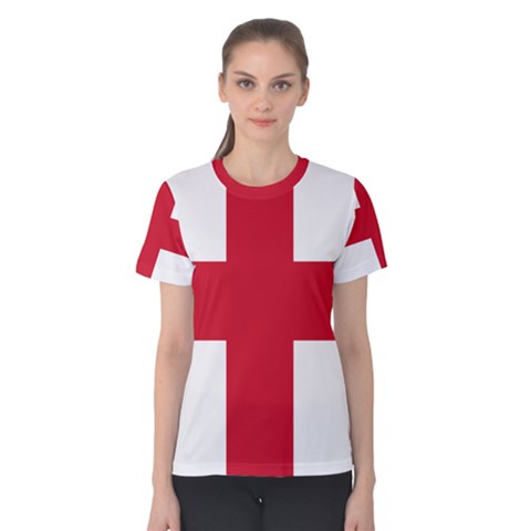 Flag Of City Of London Women s Cotton Tee by abbeyz71