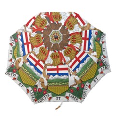 Coat Of Arms Of Alberta Folding Umbrellas by abbeyz71