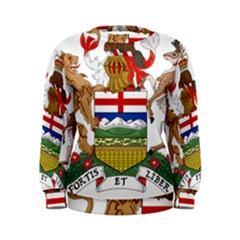 Coat Of Arms Of Alberta Women s Sweatshirt by abbeyz71