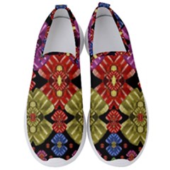 Candy To Sweetest Festive Love Men s Slip On Sneakers by pepitasart