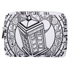 Bad Wolf Tardis Art Drawing Doctor Who Make Up Pouch (medium) by Sudhe
