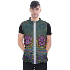 The  Only Way To Freedom And Dignity Ornate Men s Puffer Vest by pepitasart