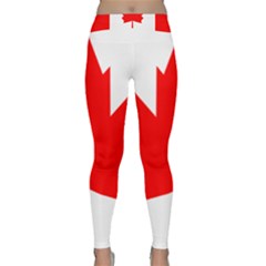 Flag Of Canada, 1964 Classic Yoga Leggings by abbeyz71