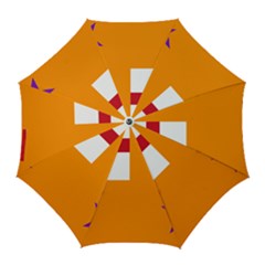Flag Of The Orange Order Golf Umbrellas by abbeyz71