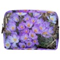 Signs of spring purple crocua Make Up Pouch (Medium) View1