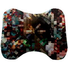 Abstract Texture Desktop Head Support Cushion by HermanTelo