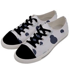 Apples Pears Continuous Men s Low Top Canvas Sneakers