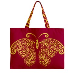 Butterfly Insect Bug Decoration Zipper Mini Tote Bag