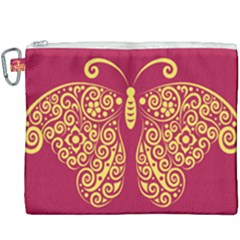 Butterfly Insect Bug Decoration Canvas Cosmetic Bag (xxxl)