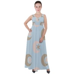 Moon Star Air Heaven Empire Waist Velour Maxi Dress