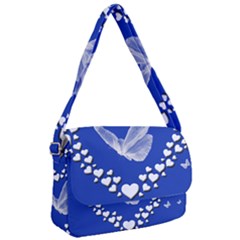 Heart Love Butterfly Mother S Day Courier Bag by HermanTelo