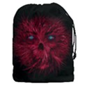 Monster Red Eyes Aggressive Fangs Ghost Drawstring Pouch (XXXL) View1