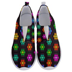 Pattern Background Colorful Design No Lace Lightweight Shoes by HermanTelo