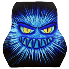 Monster Blue Attack Car Seat Back Cushion  by HermanTelo