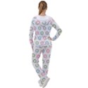 Seamless Pattern Pastels Background Pink Women s Tracksuit View2
