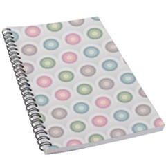 Seamless Pattern Pastels Background Pink 5 5  X 8 5  Notebook