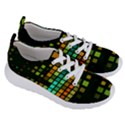 Abstract Plaid Women s Lightweight Sports Shoes View3