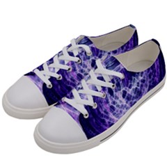 Abstract Background Space Women s Low Top Canvas Sneakers