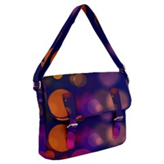 Seamless Pattern Design Tiling Buckle Messenger Bag