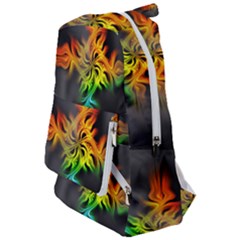 Smoke Rainbow Abstract Fractal Travelers  Backpack