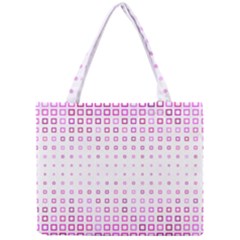 Square Pink Pattern Decoration Mini Tote Bag