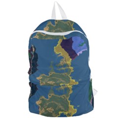 Map Geography World Foldable Lightweight Backpack