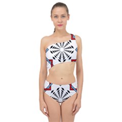Star Illusion Mandala Spliced Up Two Piece Swimsuit by HermanTelo