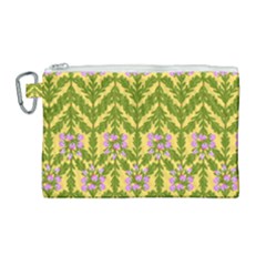 Texture Nature Erica Canvas Cosmetic Bag (large)