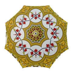 Badge Of The Canadian Army Golf Umbrellas by abbeyz71