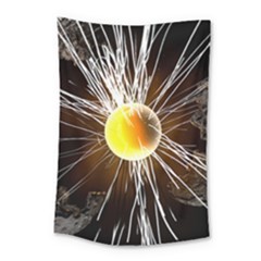 Abstract Exploding Design Small Tapestry by HermanTelo