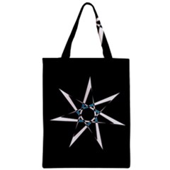 Star Sky Design Decor Zipper Classic Tote Bag