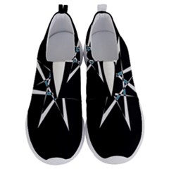 Star Sky Design Decor No Lace Lightweight Shoes by HermanTelo