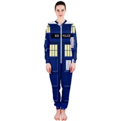 Tardis Doctor Who Time Travel Onepiece Jumpsuit (ladies) 