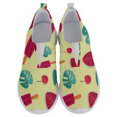 Watermelon Leaves Strawberry No Lace Lightweight Shoes by Pakrebo