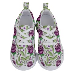 Default Texture Background Floral Running Shoes by Pakrebo