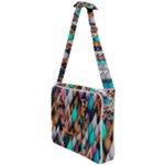 Abstract Triangle Tree Cross Body Office Bag