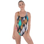 Abstract Triangle Tree Bring Sexy Back Swimsuit