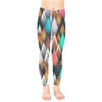 Abstract Triangle Tree Kids  Legging