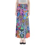 Abstract Forest  Full Length Maxi Skirt