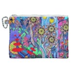 Abstract Forest  Canvas Cosmetic Bag (XL)