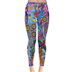 Abstract Forest  Inside Out Leggings