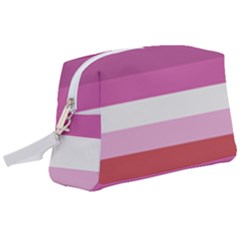 Lesbian Pride Flag Wristlet Pouch Bag (large) by lgbtnation
