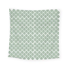 Green Leaf Pattern Square Tapestry (small)
