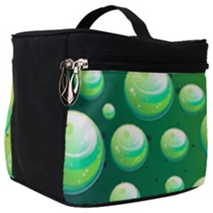 Background Colorful Abstract Circle Make Up Travel Bag (big)