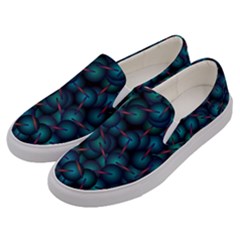 Background Abstract Textile Design Men s Canvas Slip Ons