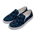 Background Abstract Textile Design Women s Canvas Slip Ons View2
