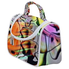 Abstract Transparent Drawing Satchel Handbag